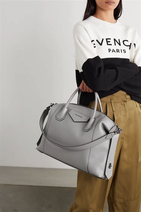 grey givenchy bag|givenchy black leather bag.